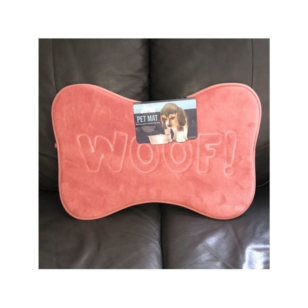 Woof Multi-purpose Comfort Pet Mat in Pink